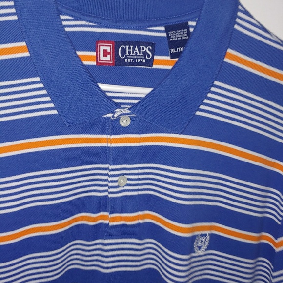 Ralph Lauren striped polo shirt XL - Picture 2 of 3